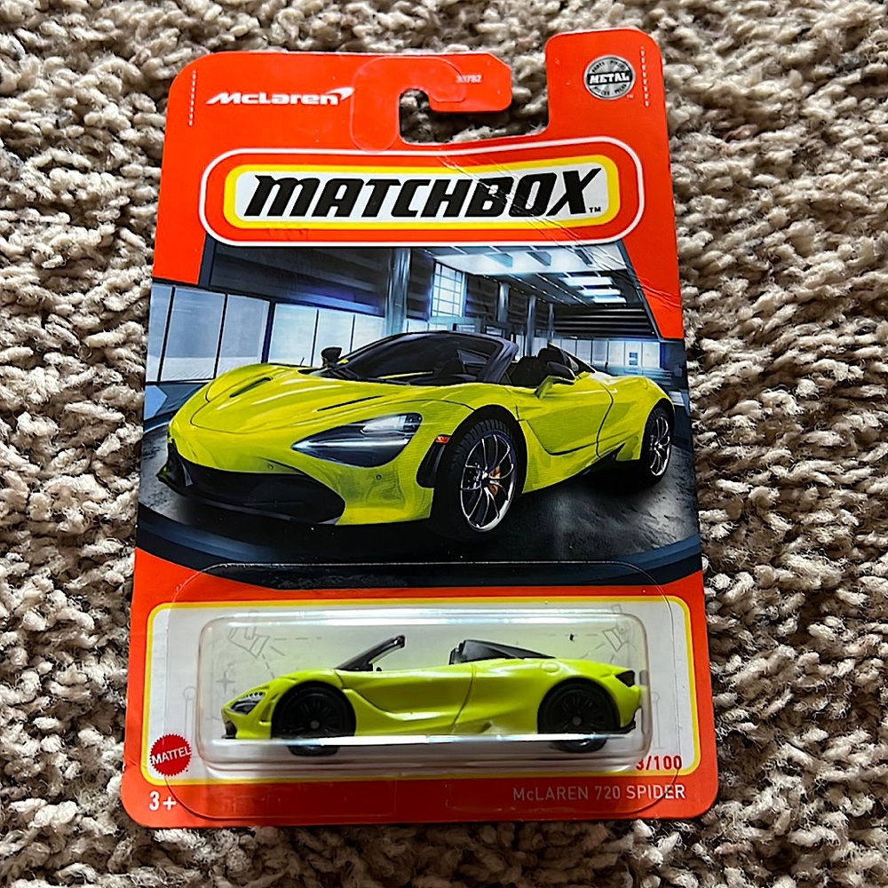 Matchbox Mclaren 720 Spider